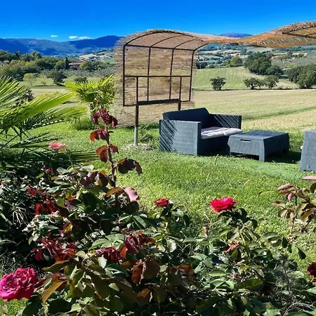Very Pretty Spoleto-poolside-sleeps-20pool, Jacuzzi, Gardens - Views 别墅 斯波莱托