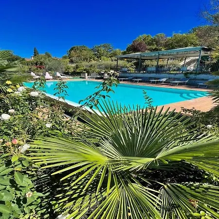 Very Pretty Spoleto-poolside-sleeps-20pool, Jacuzzi, Gardens - Views 斯波莱托