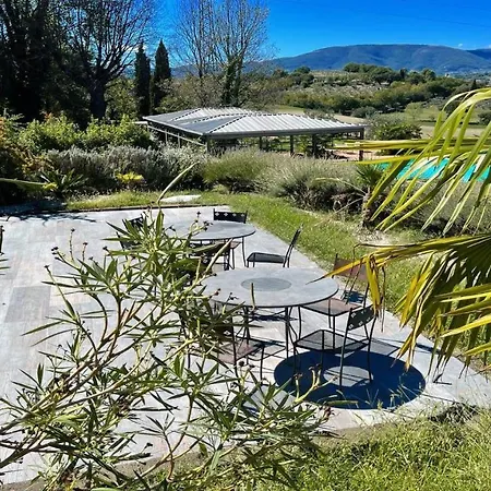 Very Pretty Spoleto-poolside-sleeps-20pool, Jacuzzi, Gardens - Views 别墅